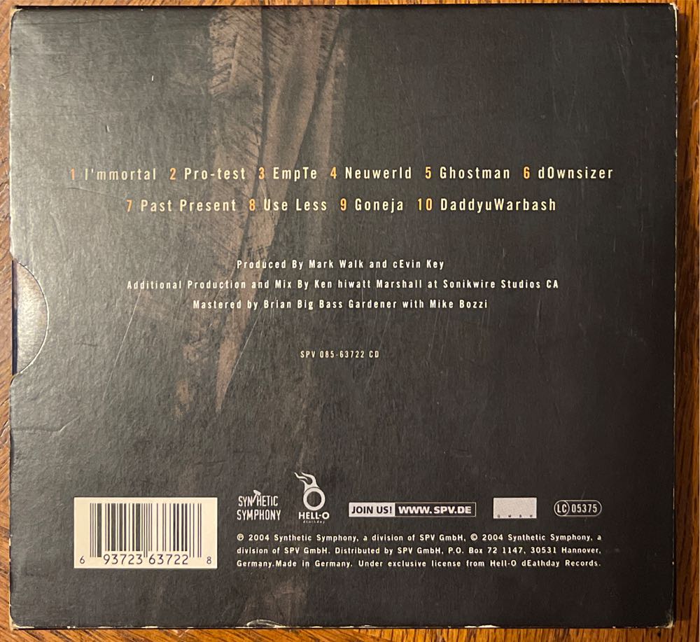 The Greater Wrong Of The Right - Skinny Puppy (CD) music collectible [Barcode 693723637228] - Main Image 2