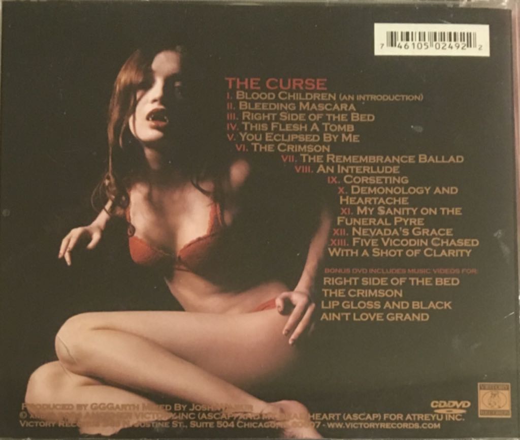 The Curse - Atreyu (12” - 4605) music collectible - Main Image 2