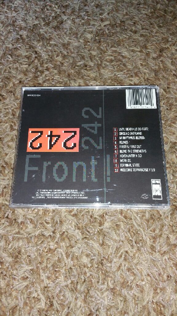 Front By Front - Front 242 (CD) music collectible [Barcode 017837005429] - Main Image 2