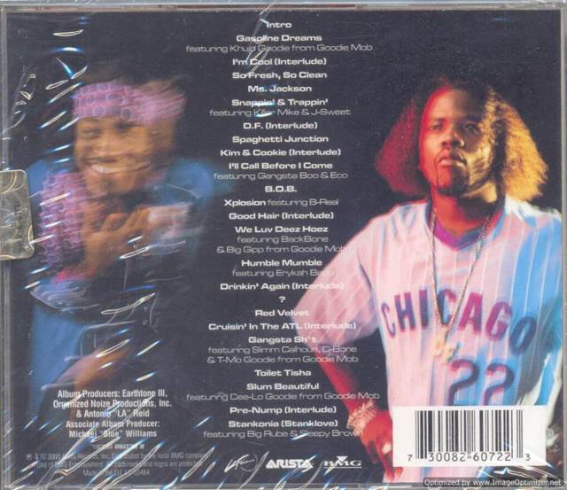 Stankonia VMP - Outkast (12” - 73) music collectible [Barcode 730082607216] - Main Image 2