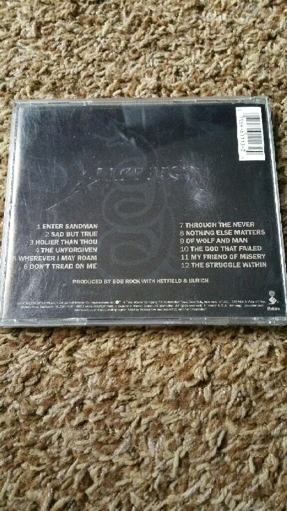Metallica - Metallica (CD - 63) music collectible [Barcode 75591113] - Main Image 2