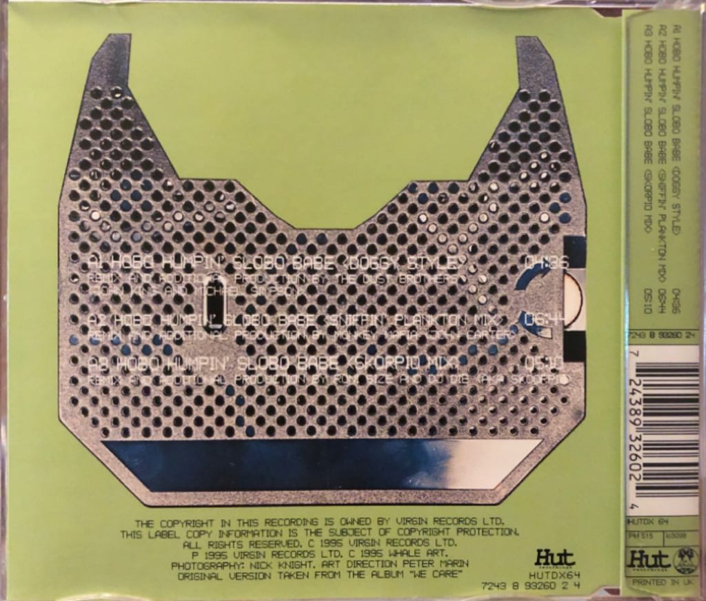 Hobo Humpin‘ Slobo Babe - Whale (CD) music collectible [Barcode 724389326024] - Main Image 2