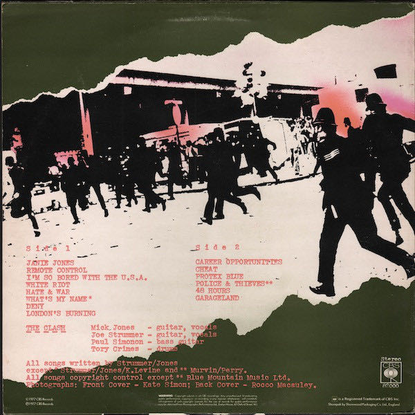 The Clash - Clash, The (12”) music collectible - Main Image 2