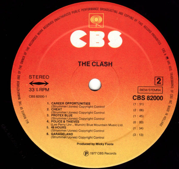 The Clash - Clash, The (12”) music collectible - Main Image 4