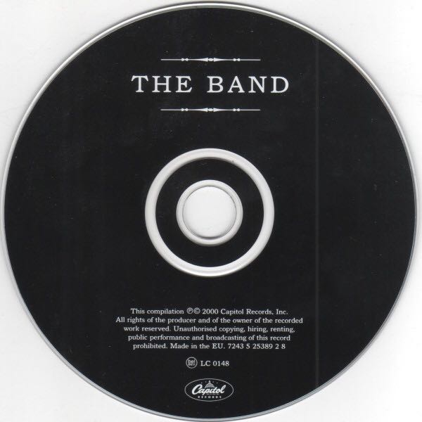 The Band - Band, The (CD - 44) music collectible [Barcode 077774649322] - Main Image 4