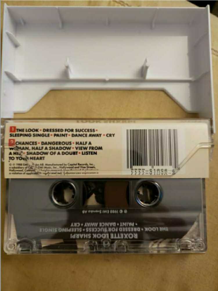 Look Sharp! - Roxette (Cassette) music collectible [Barcode 077779109845] - Main Image 2