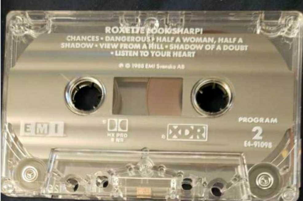 Look Sharp! - Roxette (Cassette) music collectible [Barcode 077779109845] - Main Image 4