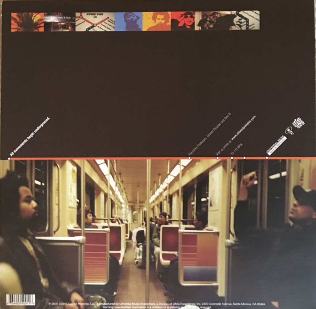 The Platform - Dilated Peoples (12”) music collectible [Barcode 664425409116] - Main Image 2