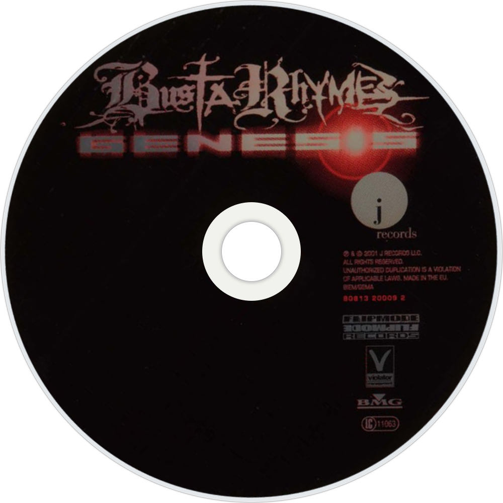 Busta Rhymes (2001) - Genesis - Busta Rhymes (CD - 77) music collectible [Barcode 808132000925] - Main Image 3