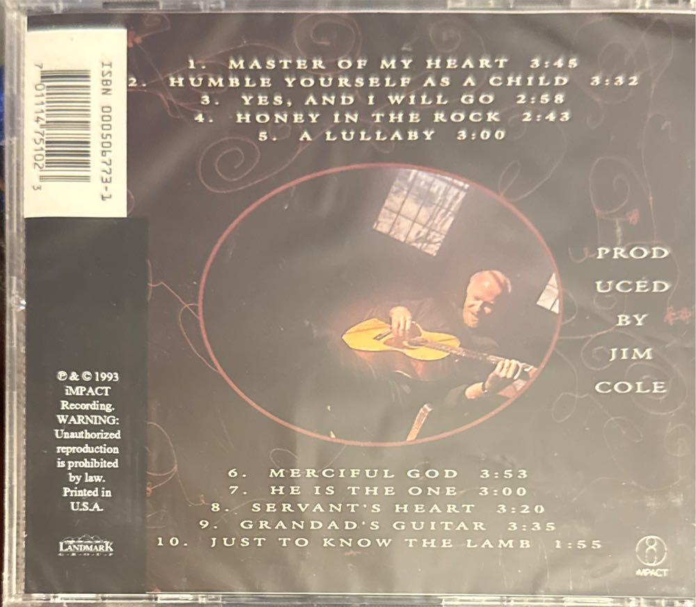 Merciful God - Cole, Jim (CD) music collectible [Barcode 701114751023] - Main Image 2