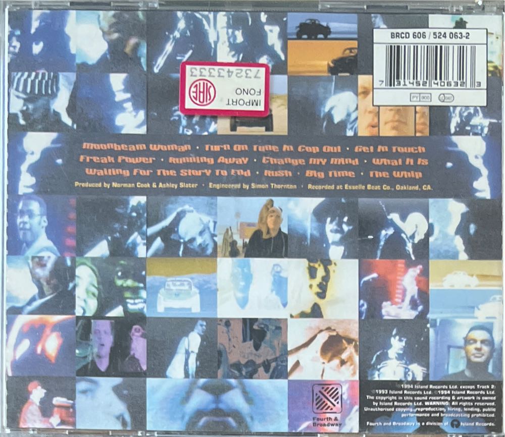 Drive-thru Booty - Freak Power (CD) music collectible [Barcode 731452406323] - Main Image 2