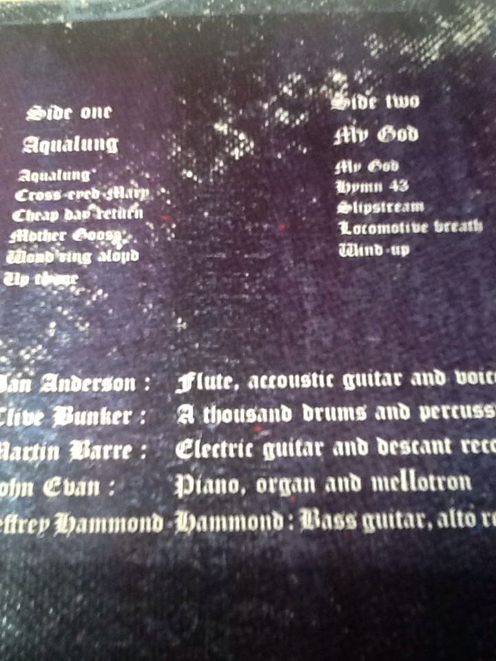 Aqualung - Jethro Tull (12” - 45) music collectible - Main Image 2