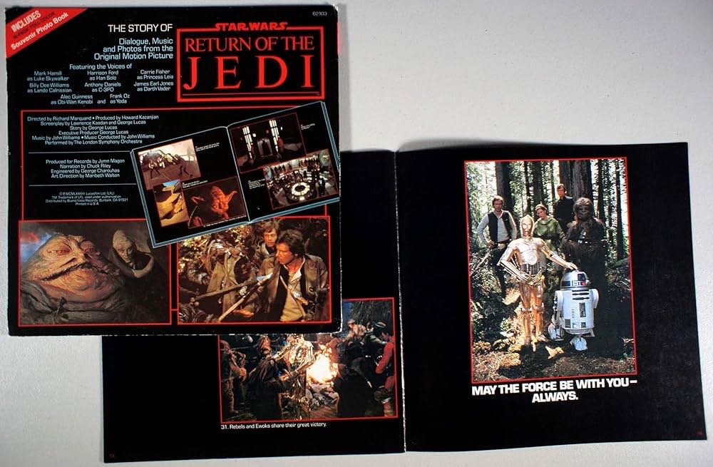 Story of Return Of The Jedi - Original Motion Picture Soundtrack, Dialogue, Sound Effects And Music (12”) music collectible - Main Image 2