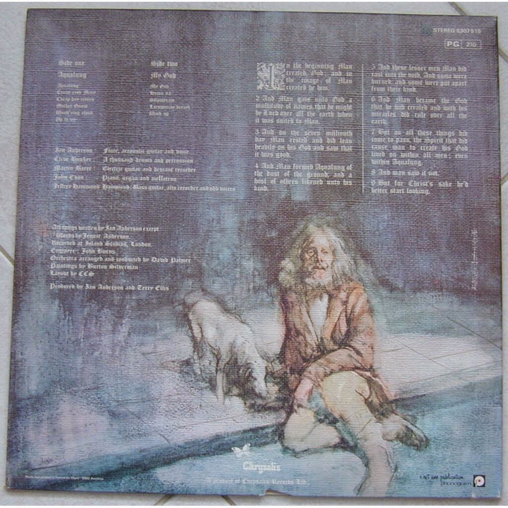 Aqualung - Tull, Jethro (Cassette - 45) music collectible - Main Image 2