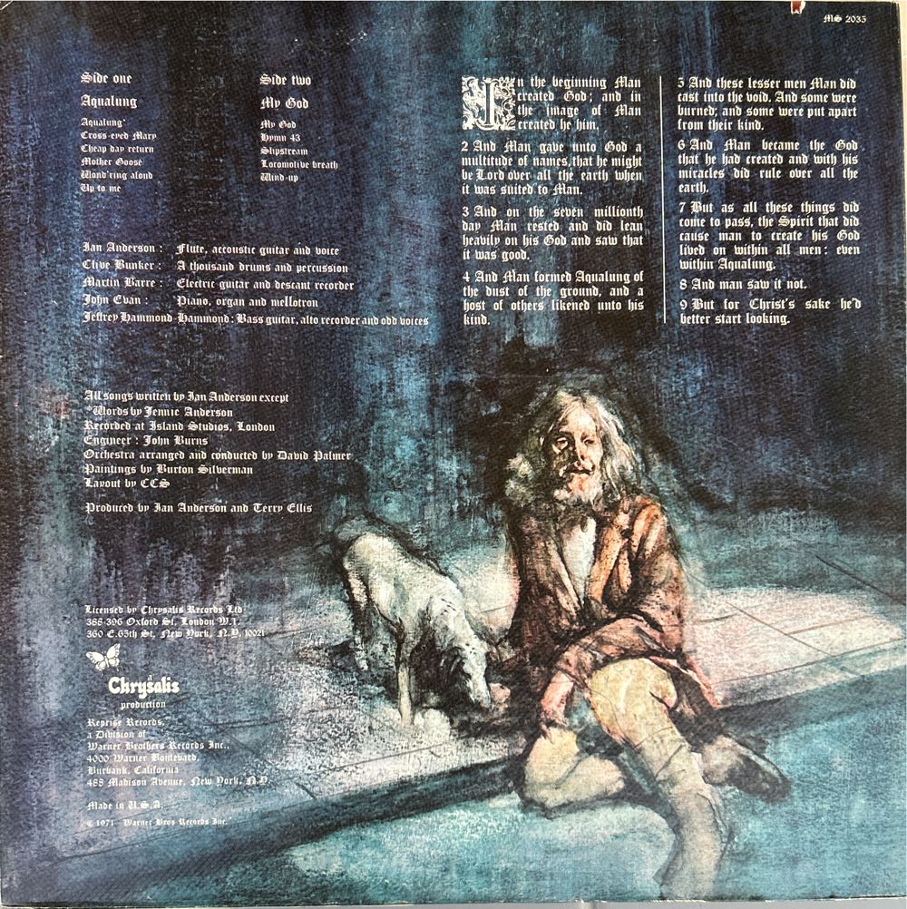 Aqualung - Jethro Tull (12”) music collectible - Main Image 2