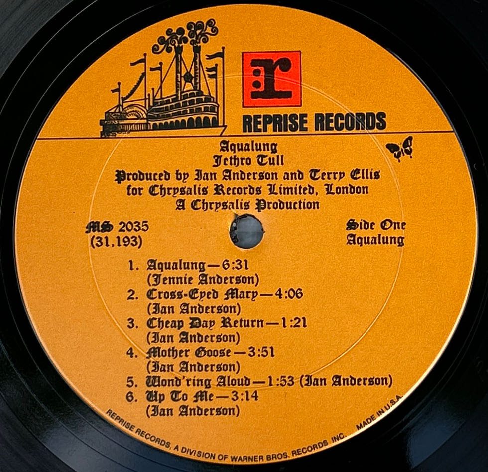 Aqualung - Jethro Tull (12”) music collectible - Main Image 4