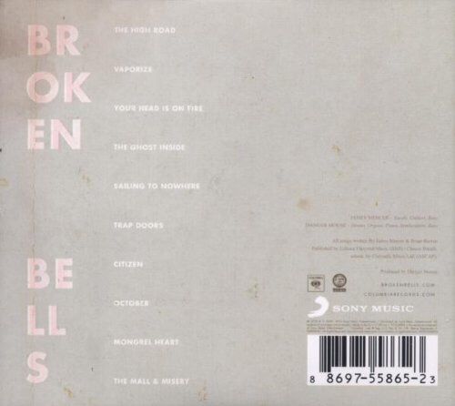 Broken Bells - Broken Bells (CD - 36) music collectible [Barcode 886975586523] - Main Image 2