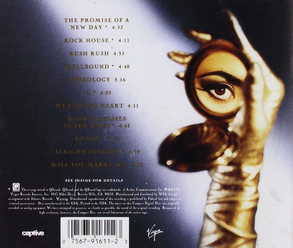 Spellbound - Abdul, Paula (CD - 49) music collectible [Barcode 066746305021] - Main Image 3