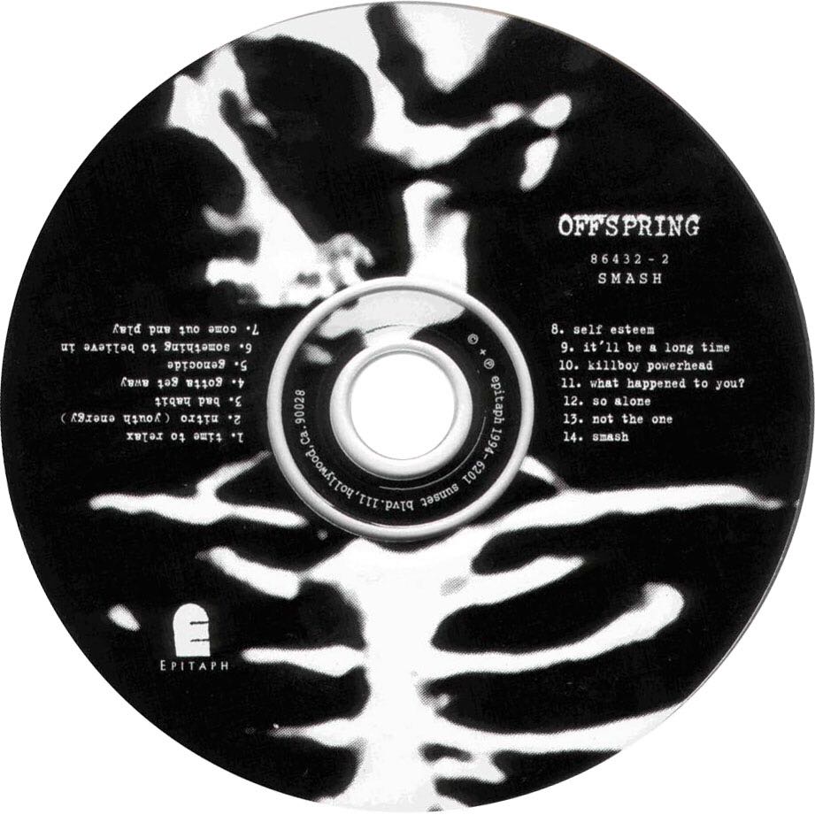 Smash - The Offspring (CD - 4647) music collectible [Barcode 045778643226] - Main Image 4