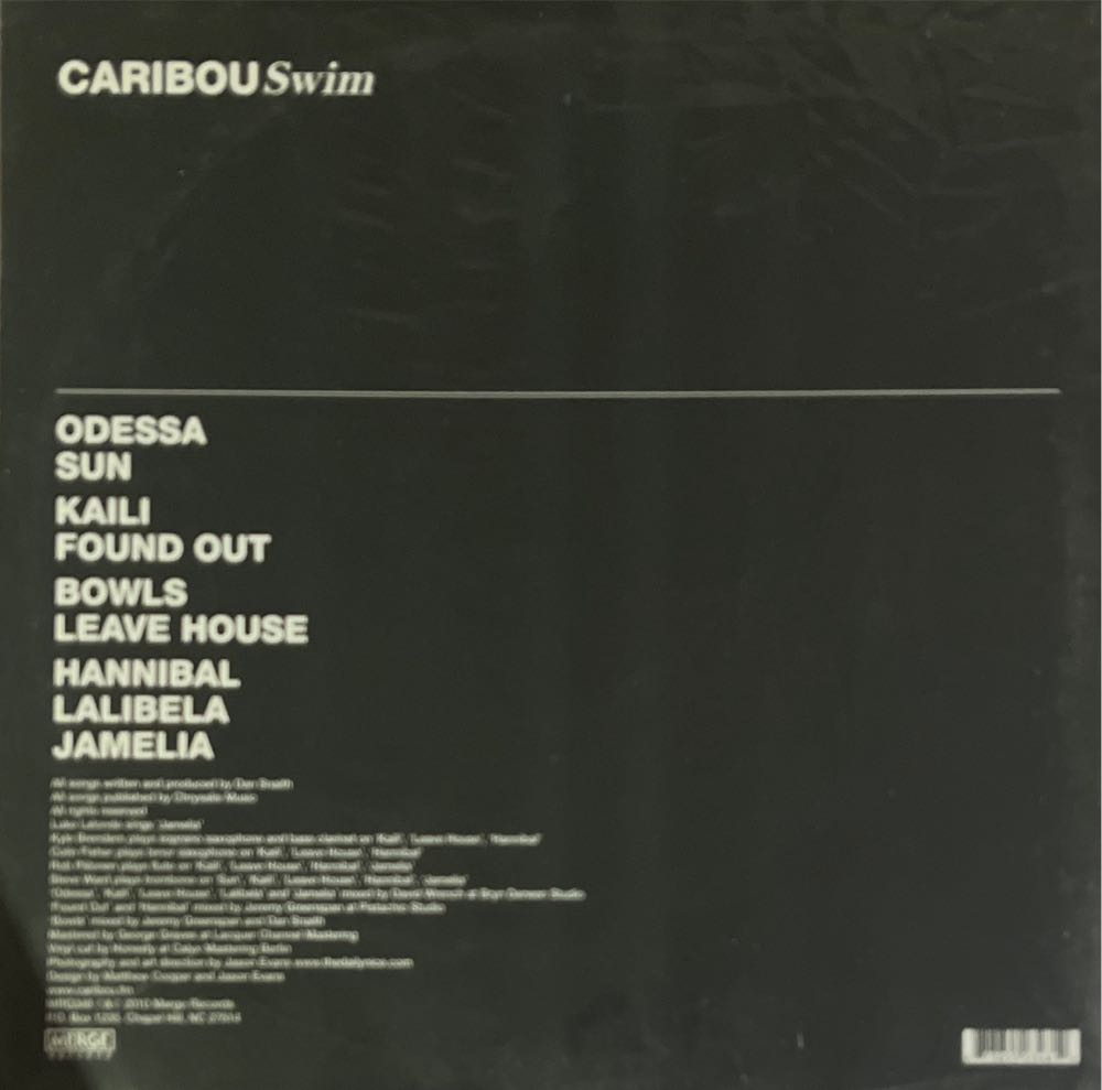 Swim - Caribou (12”) music collectible [Barcode 673855034812] - Main Image 2