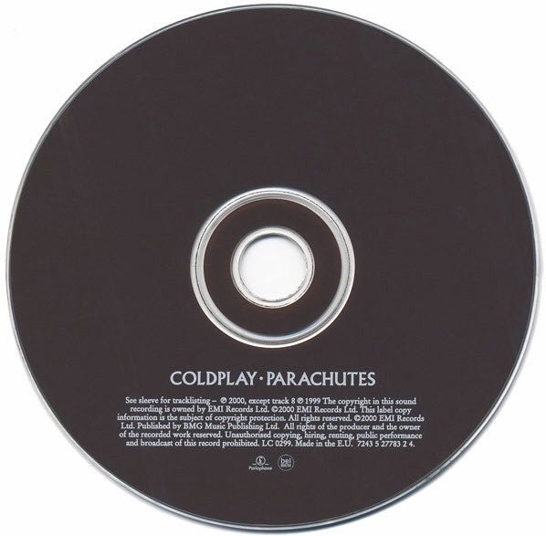 Parachutes - Coldplay (CD - 4144) music collectible [Barcode 724352778324] - Main Image 4