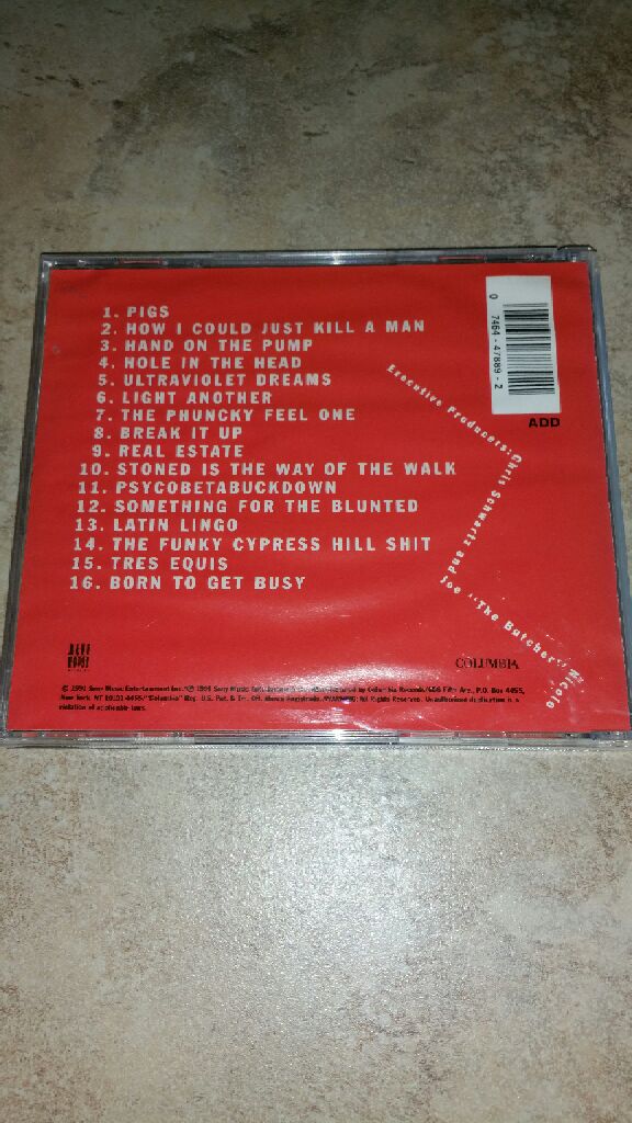 Cypress Hill - Cypress Hill (CD - 47) music collectible [Barcode 074644788921] - Main Image 2