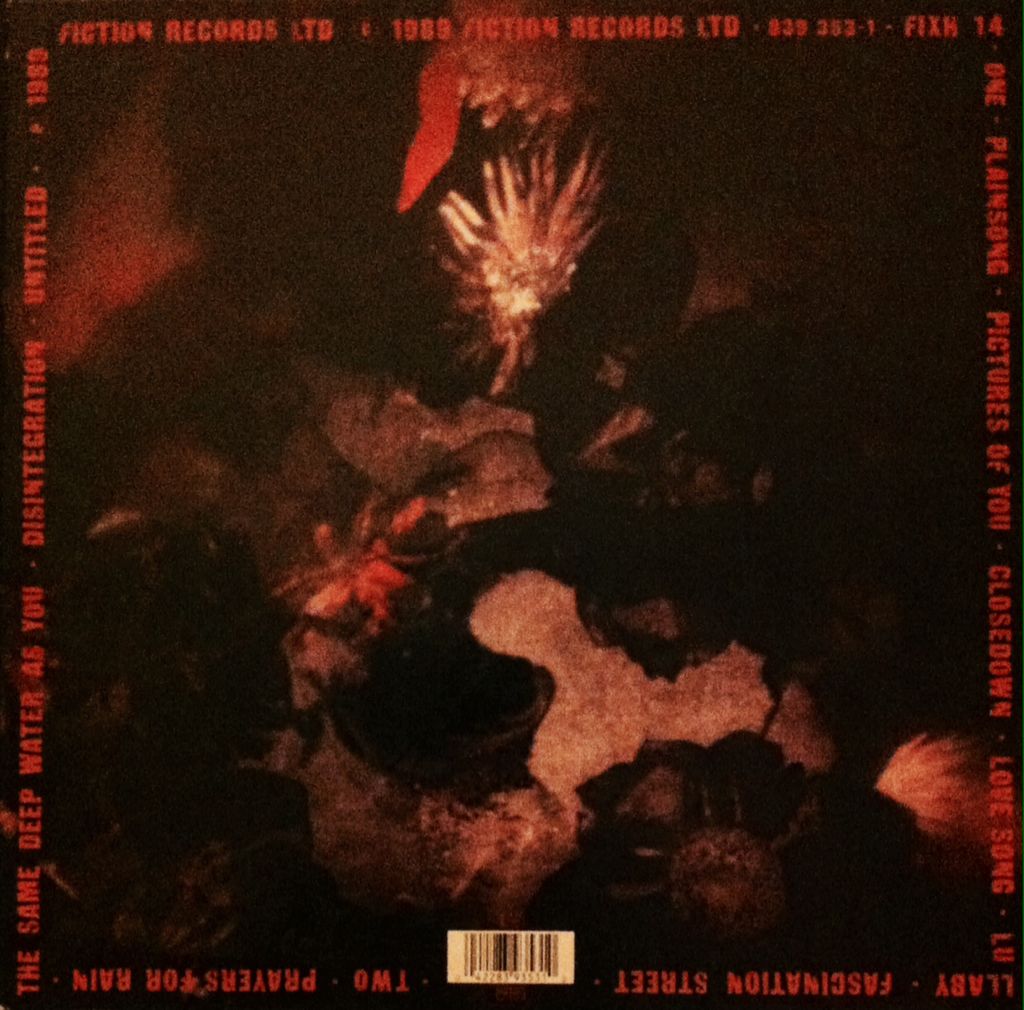 Disintegration - The Cure (12” - 72) music collectible [Barcode 042283935310] - Main Image 2