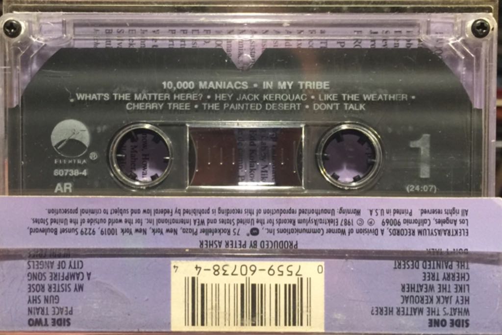 In My Tribe - 10,000 Maniacs (CD - 48) music collectible [Barcode 075596073844] - Main Image 2