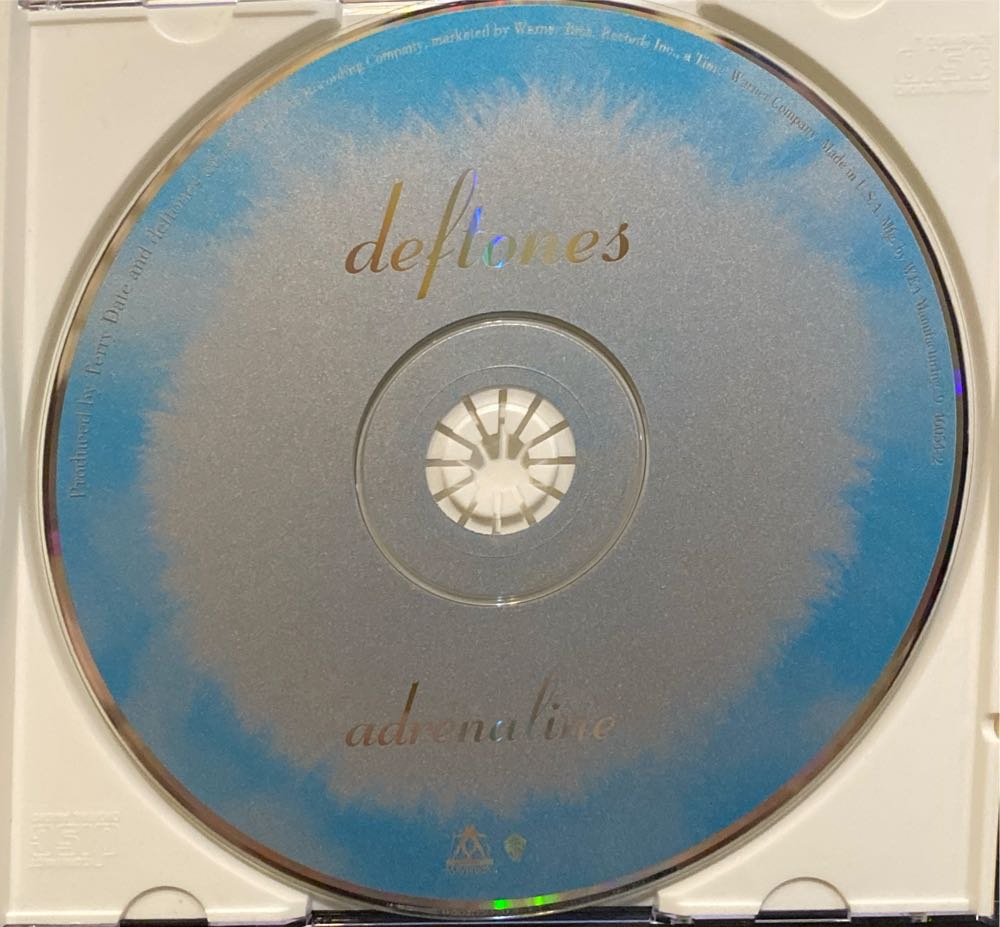 Adrenaline - Deftones (CD - 4706) music collectible [Barcode 093624605423] - Main Image 3