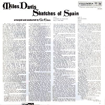 Sketches Of Spain - Miles Davis (12” - 42) music collectible [Barcode 8013252889042] - Main Image 2
