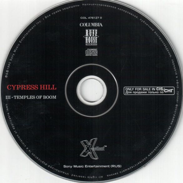 III (Temples Of Boom) - Cypress Hill (CD - 56) music collectible [Barcode 5099747812729] - Main Image 4