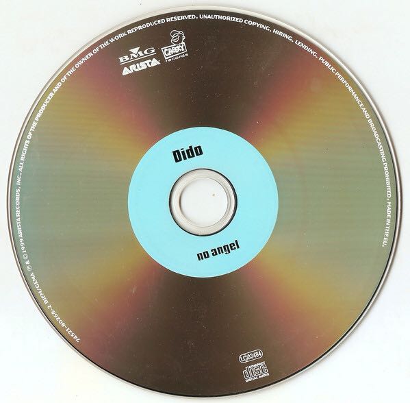 No Angel - Dido (CD - 52) music collectible [Barcode 743218026829] - Main Image 4