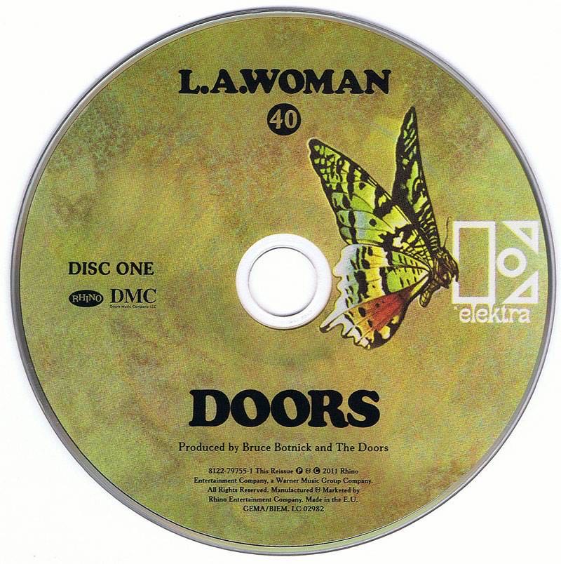 L.A. Woman - Doors, The (CD - 60) music collectible [Barcode 081227999865] - Main Image 3