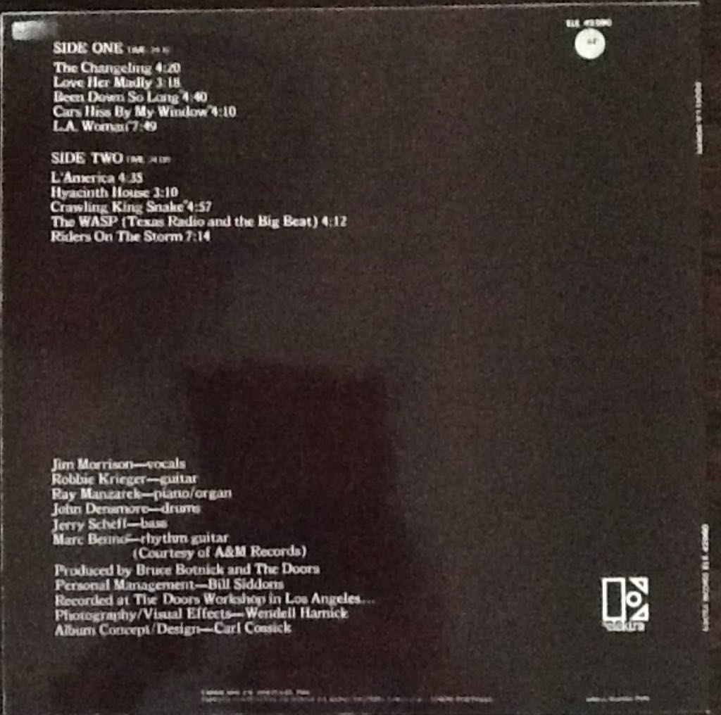 L.A. Woman - Doors, The (12”) music collectible - Main Image 2