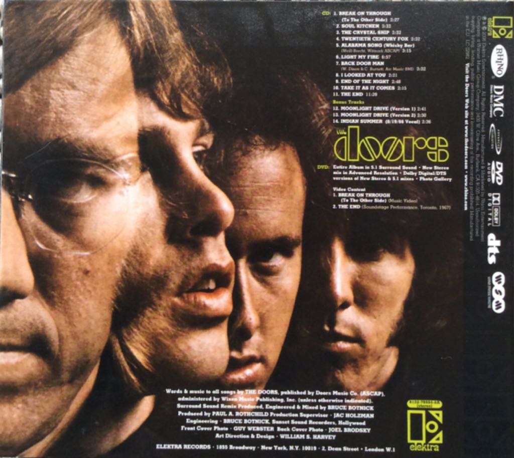 The Doors - The Doors (12”) music collectible [Barcode 8431588066621] - Main Image 2