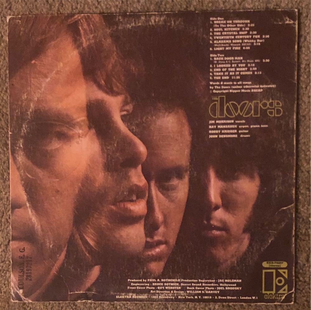 The Doors - Doors, The (12”) music collectible - Main Image 2