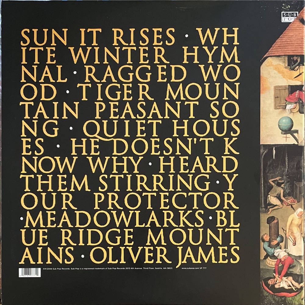 Fleet Foxes - Fleet Foxes (12” - 39) music collectible [Barcode 098787077711] - Main Image 2