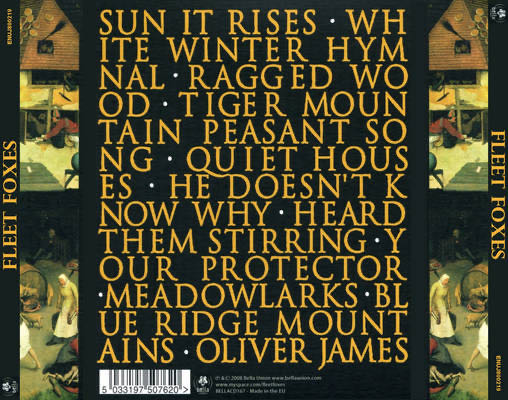 Fleet Foxes - Fleet Foxes (CD) music collectible [Barcode 5033197507644] - Main Image 2