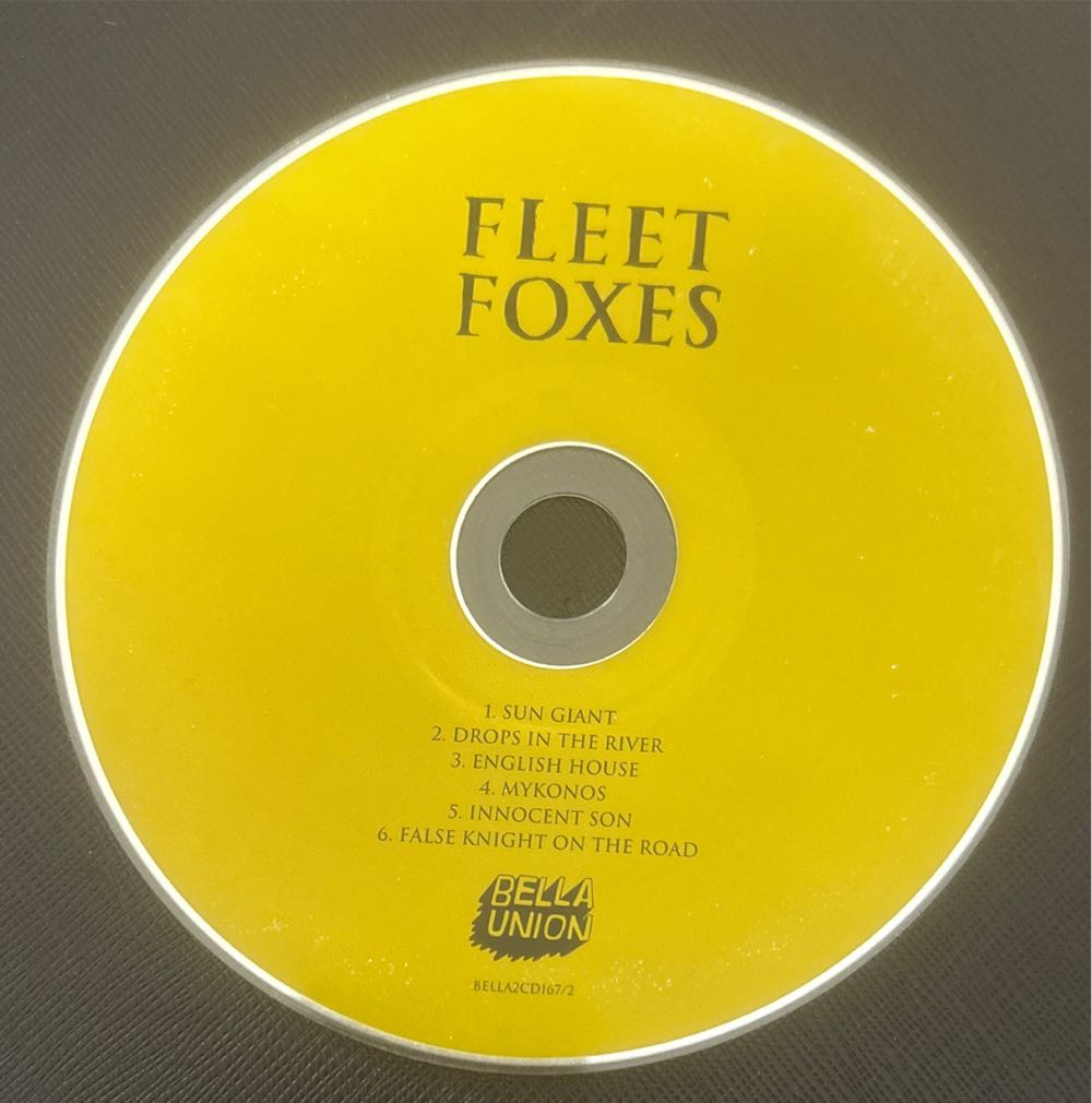 Fleet Foxes - Fleet Foxes (CD) music collectible [Barcode 5033197507644] - Main Image 3