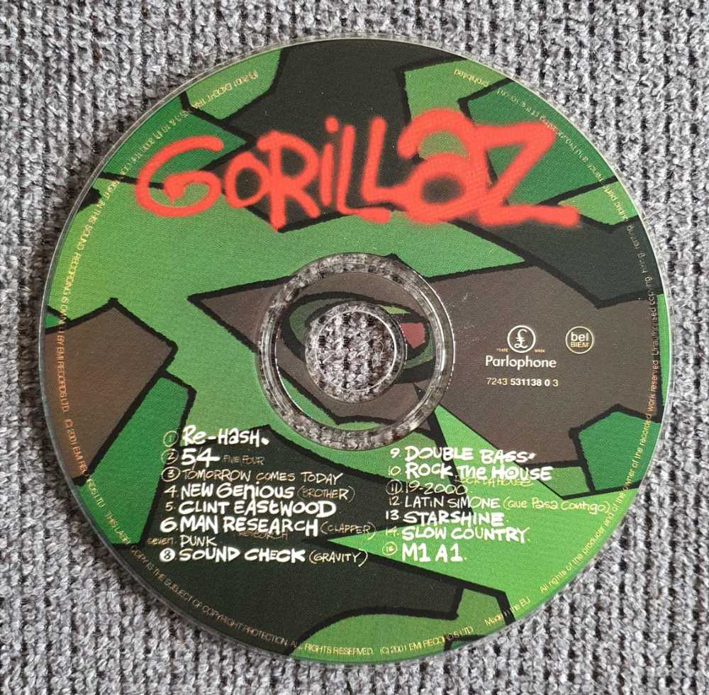Gorillaz - Gorillaz (CD - 57) music collectible [Barcode 724353113803] - Main Image 3