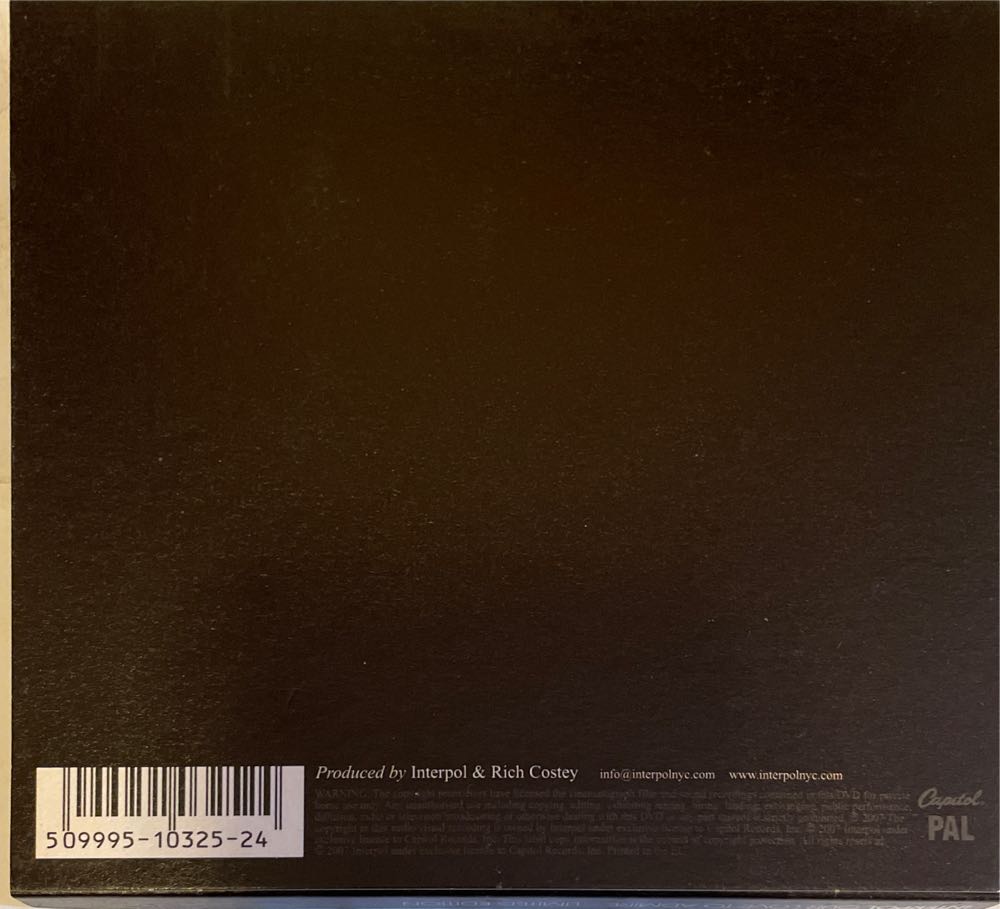 Our Love To Admire - Limited Edition - Interpol (CD/DVD - 47) music collectible [Barcode 5099951032524] - Main Image 2