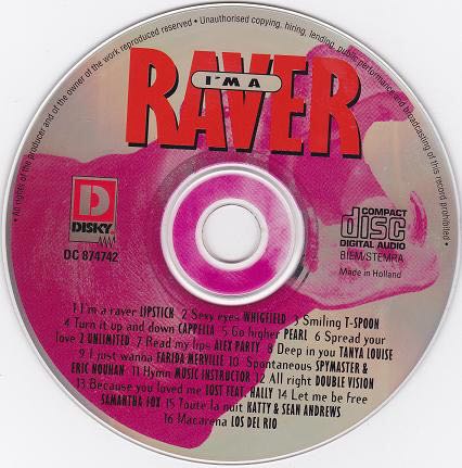 I’m A Raver - Verzamel Dance (CD - 60) music collectible [Barcode 724348747426] - Main Image 4