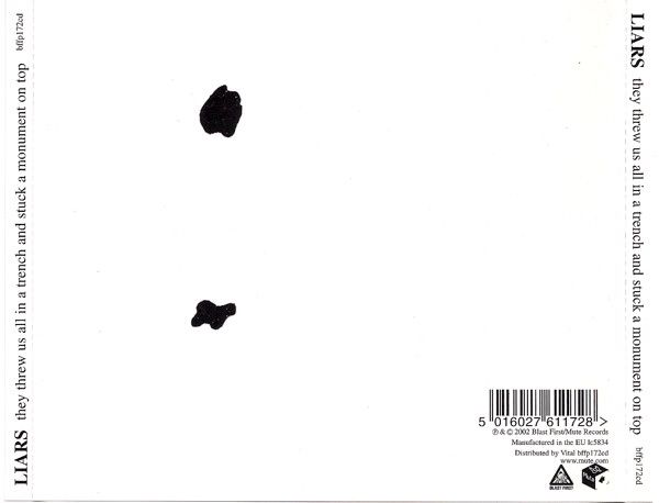 They Threw Us All In A Trench And Stuck A Monument On Top - Liars (CD) music collectible - Main Image 2