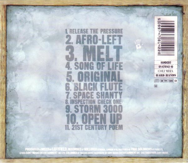 Leftism - Leftfield (CD - 69) music collectible [Barcode 5099747814228] - Main Image 3