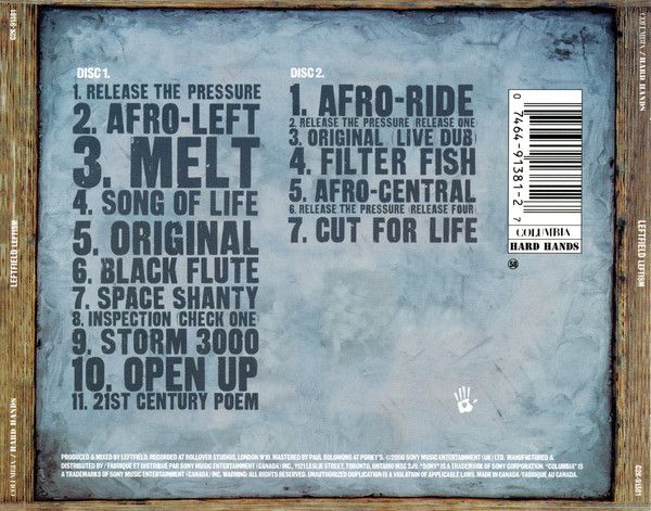 Leftism (2 CD edition) - Leftfield (CD - 2:01:13) music collectible [Barcode 5099749831025] - Main Image 2