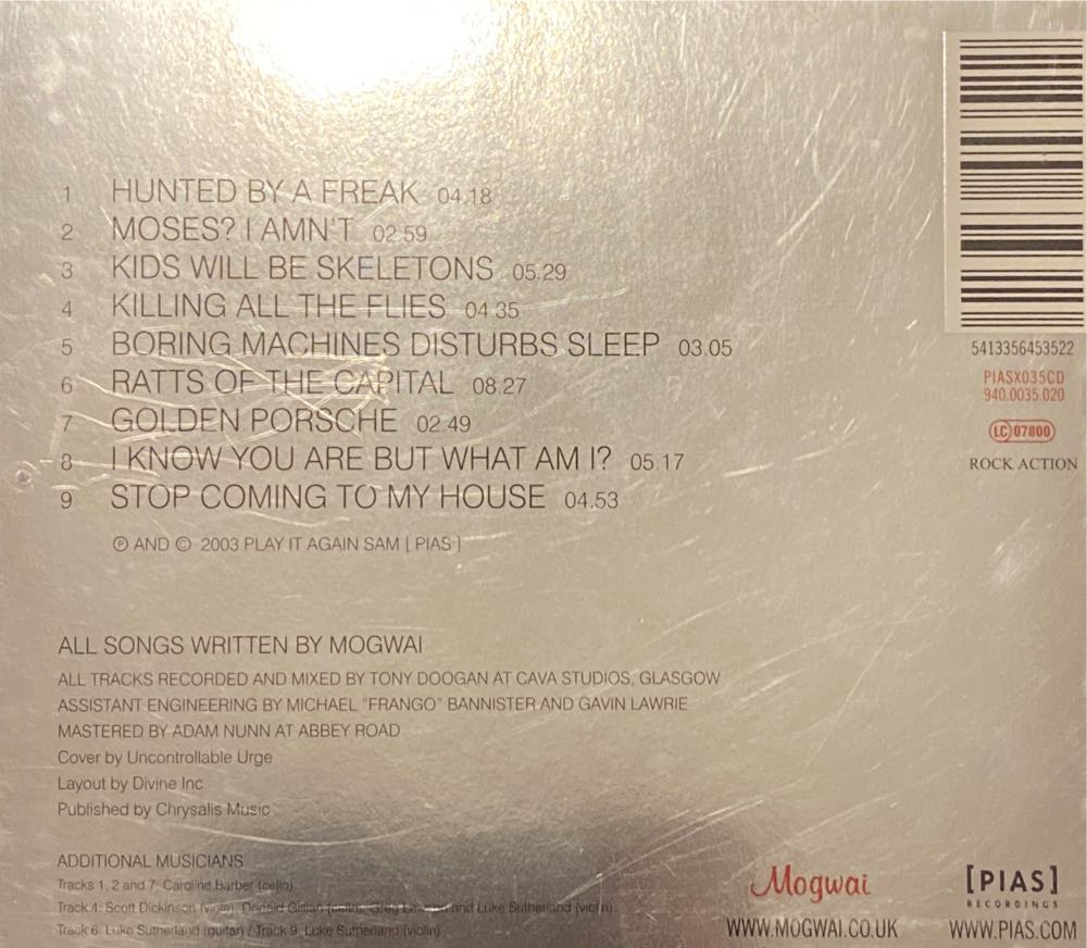 Happy Songs For Happy People - Mogwai (CD) music collectible [Barcode 5413356453522] - Main Image 2