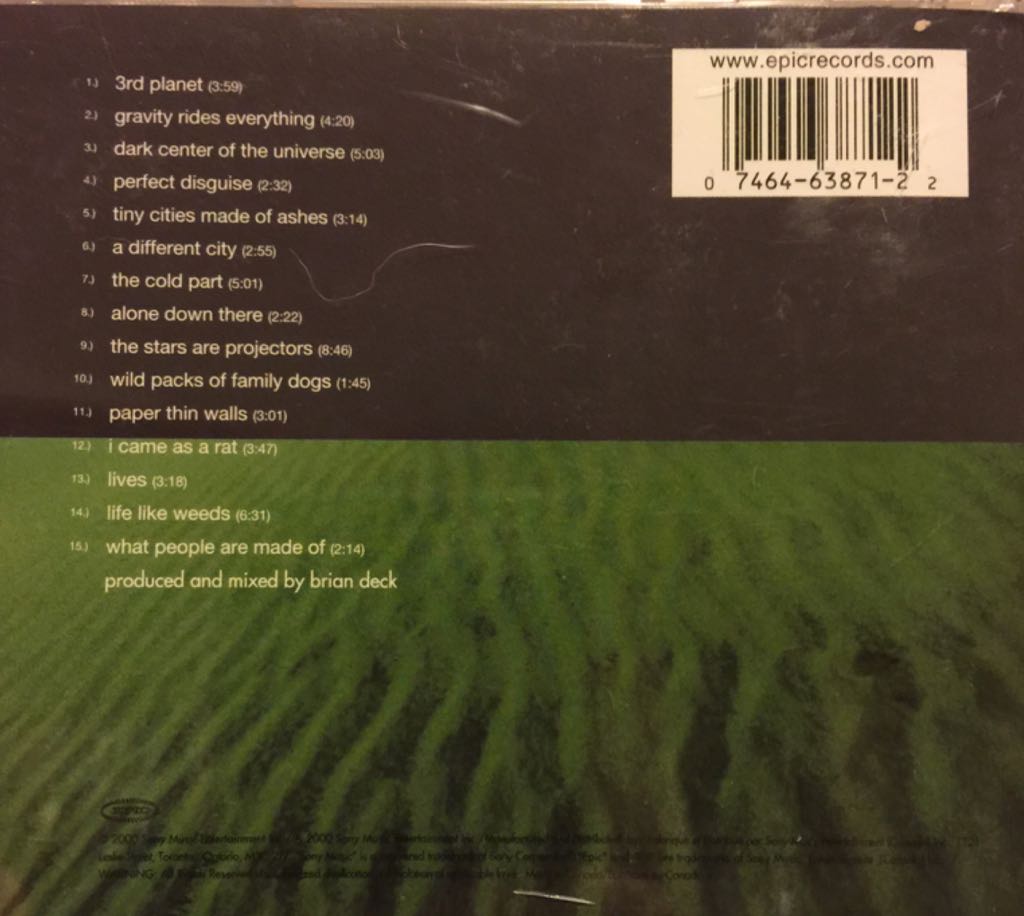 The Moon And Antarctica - Modest Mouse (CD - 60) music collectible [Barcode 074646387122] - Main Image 2