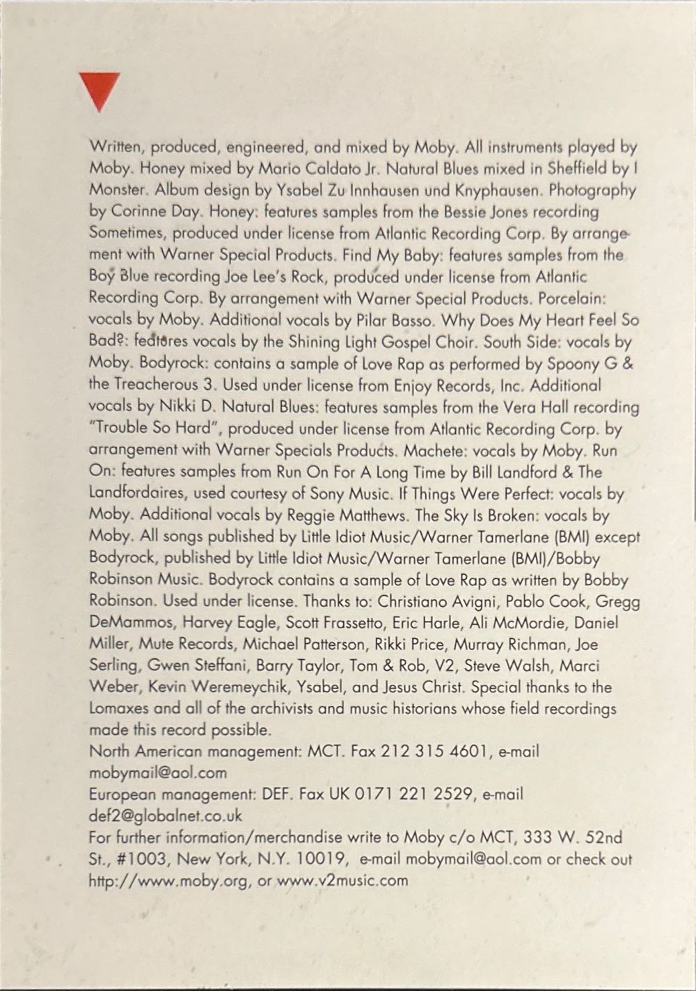 Play - Moby (CD - 64) music collectible [Barcode 638812704924] - Main Image 3