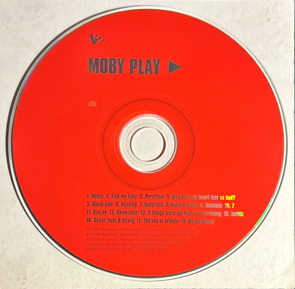 Play - Moby (CD - 64) music collectible [Barcode 638812704924] - Main Image 4