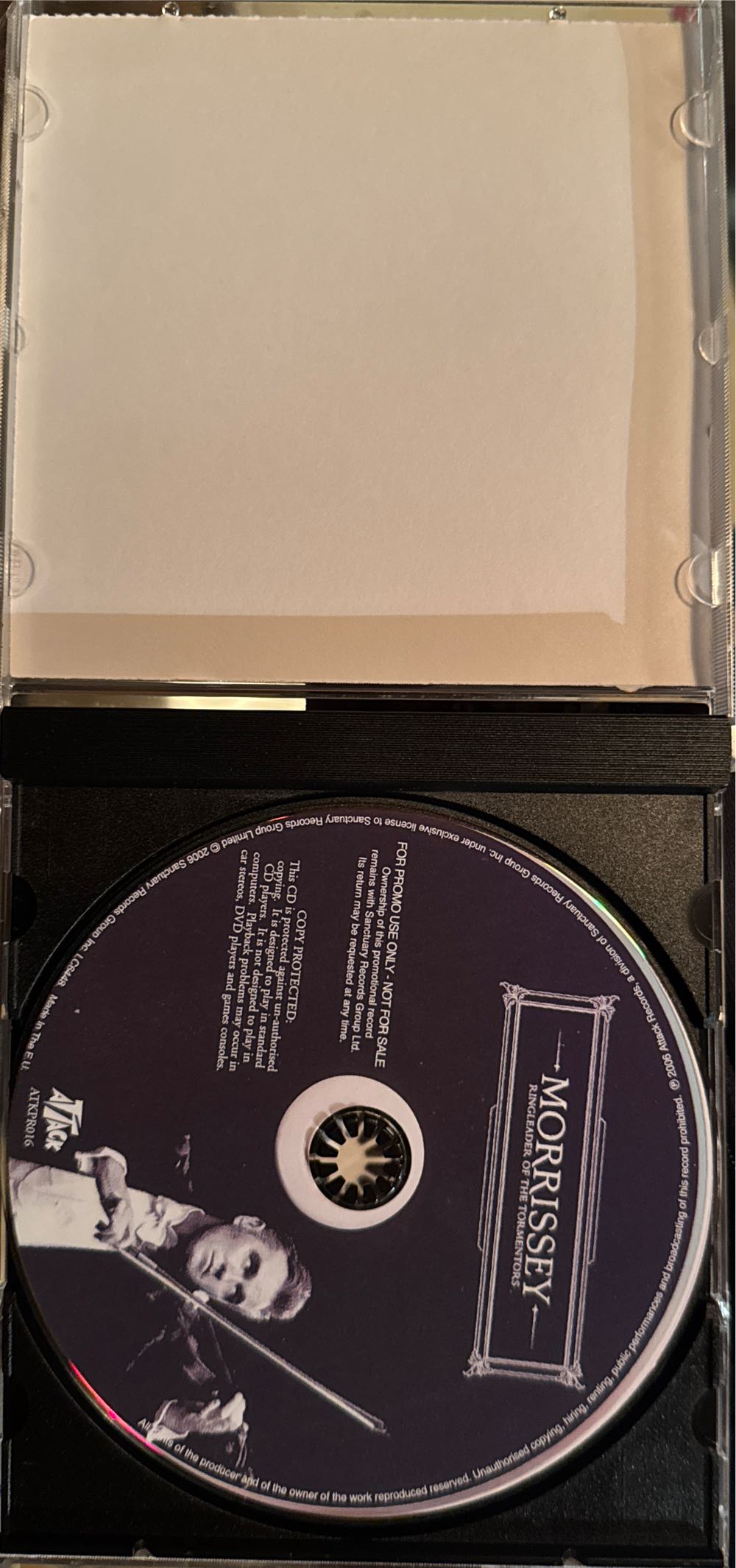 Ringleader Of The Tormentors - Morrissey (CD) music collectible [Barcode 060768601420] - Main Image 3